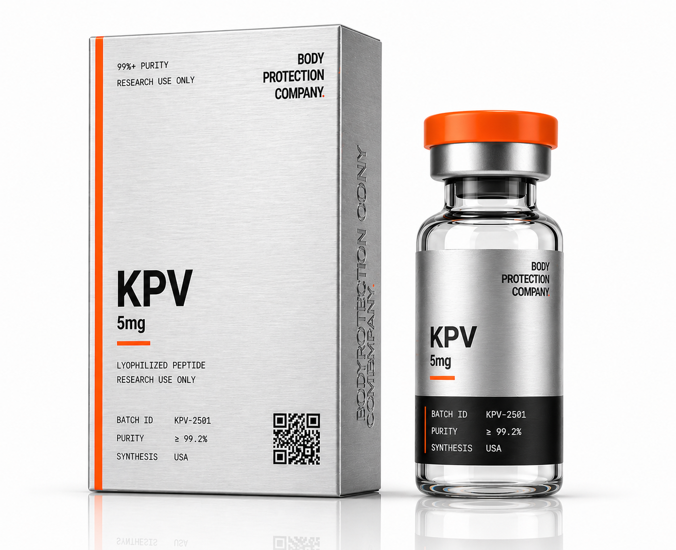 KPV Body Protection Company product mockup